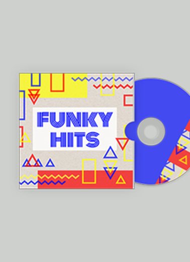 funky hits cd-hülle