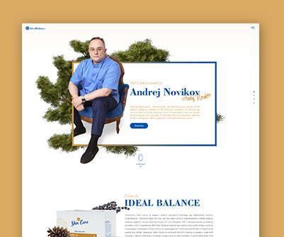 webdesign skin care