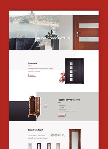 supporta website-design