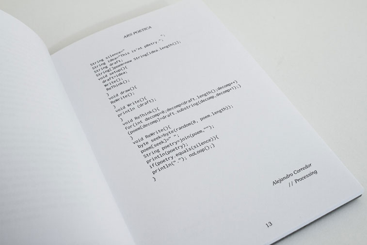 asr Poetica code poems Ishac Bertran