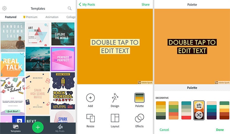 Adobe spark